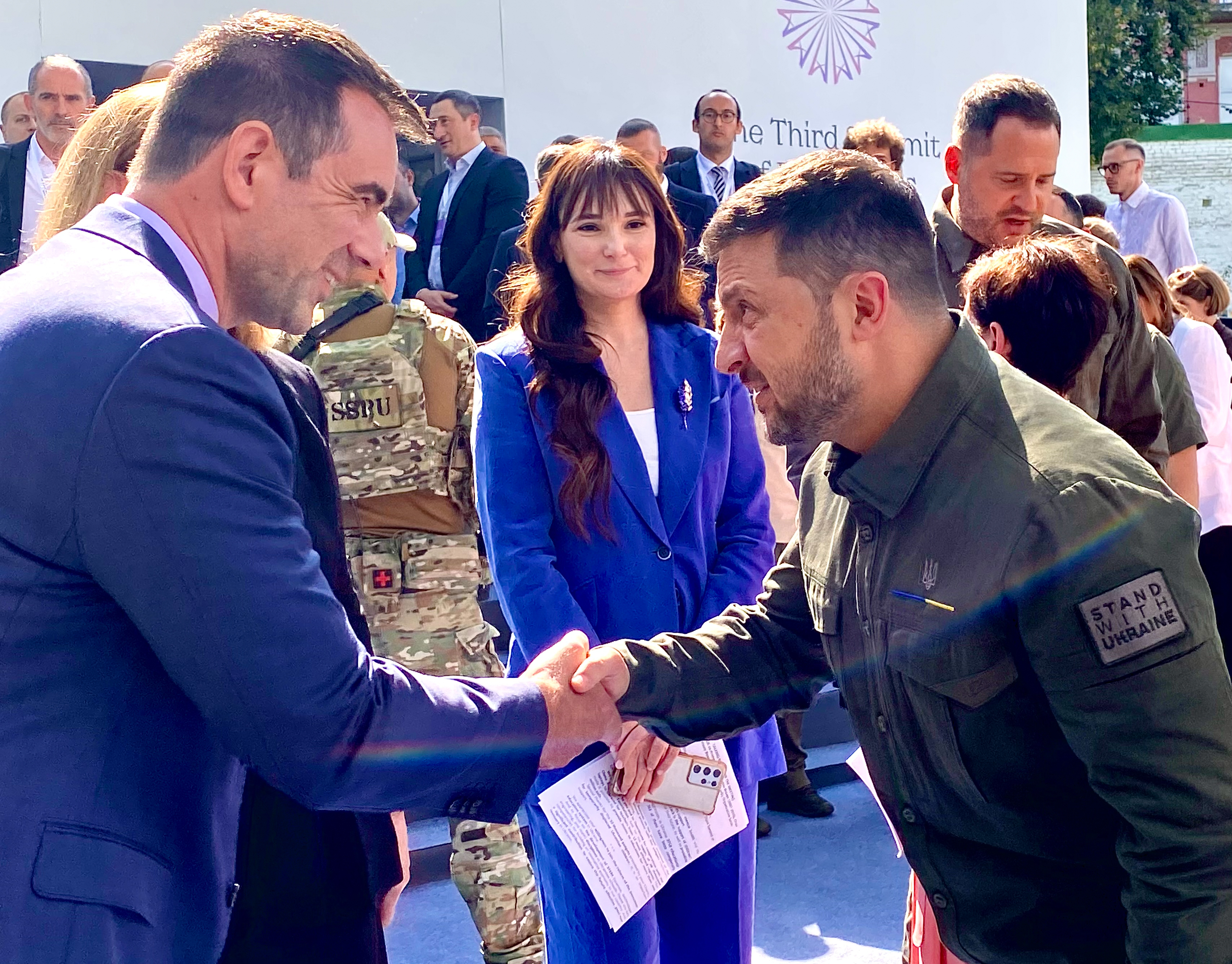 van fleet with zelensky
